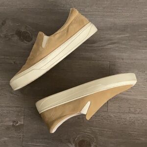 Zara Men's Beige Slip-On Loafers Size 42